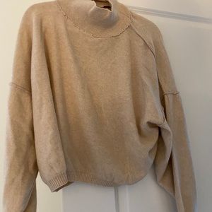 Free People high low sweater
